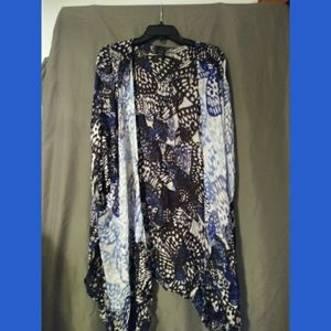 Butterfly Print Kimono